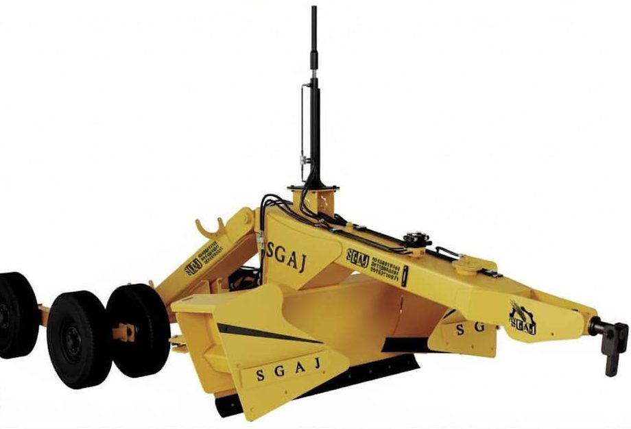 leveler لولر لیزری SGAJ-LL3500 شرکت صنعت گستر عطاملک جوین sgajco | ادوات کشاورزی مدرن مکانیزاسیون | لولر لیزری 4 متری مدل SGAJ-LL4000 با سیستم تاشو هیدرولیک