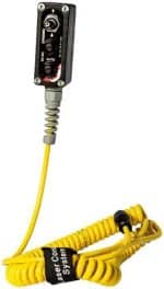 ست کنترل باکس و گیرنده لیزری کانامک مدل 205 به همراه ریموت دستی و کابل ها