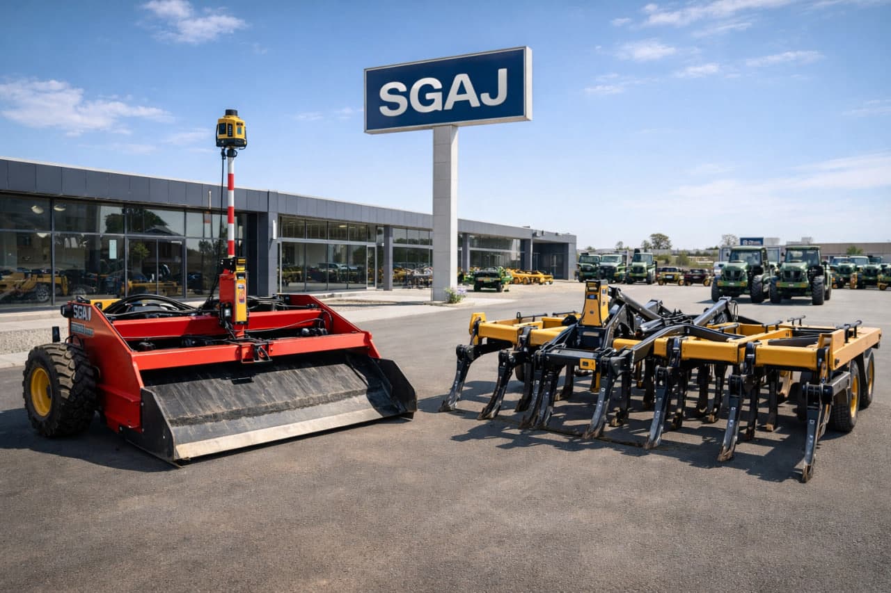 خرید ادوات کشاورزی در حکم آباد جوین از کارخانه صنعت گستر عطاملک (SGAJ) شامل اسکریپر و لولر