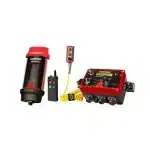 ست کنترل باکس و گیرنده لیزری کانامک مدل 205 به همراه ریموت دستی و کابل ها