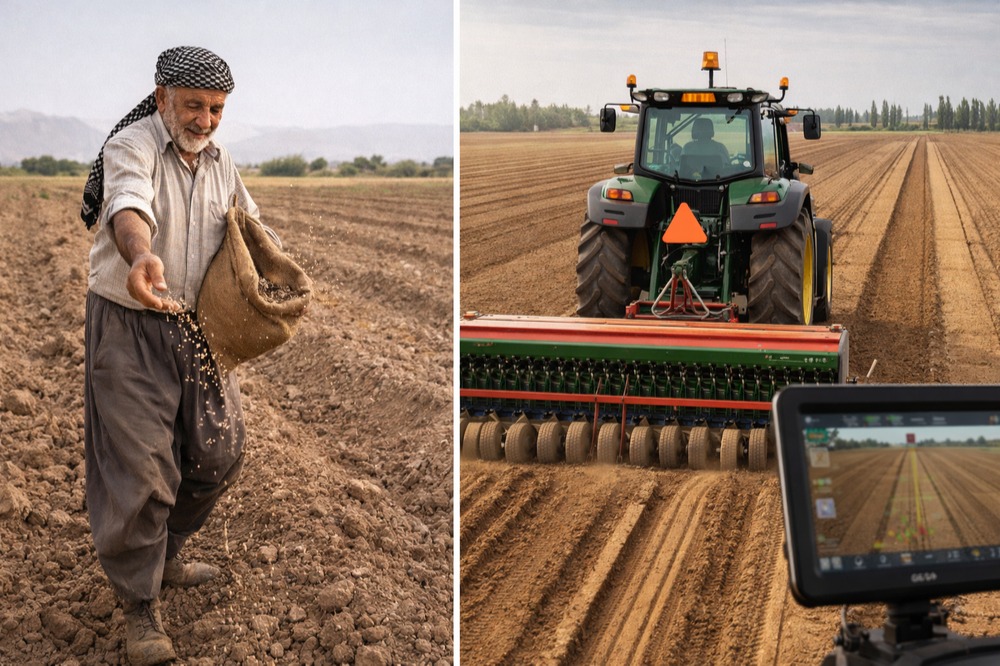 تقابل کشاورزی سنتی و مدرن سبزوار — کشاورزی سنتی و مدرن سبزوار